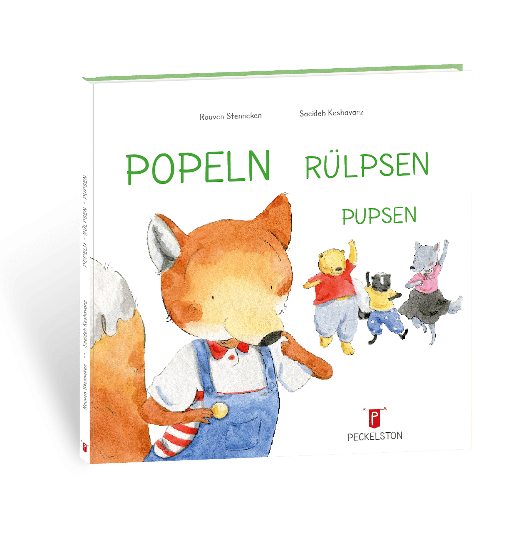 Peckelston Kinderbuchverlag Rouven Stenneken Saeideh Keshavarz Popeln Rülpsen Pupsen